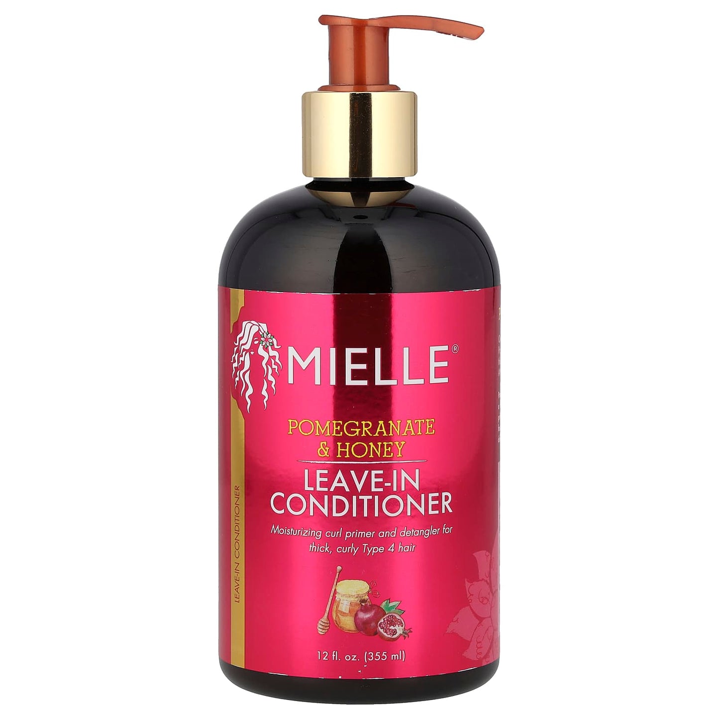 Mielle, Leave-In Conditioner, Pomegranate & Honey, 12 fl oz (355 ml) - Image 1