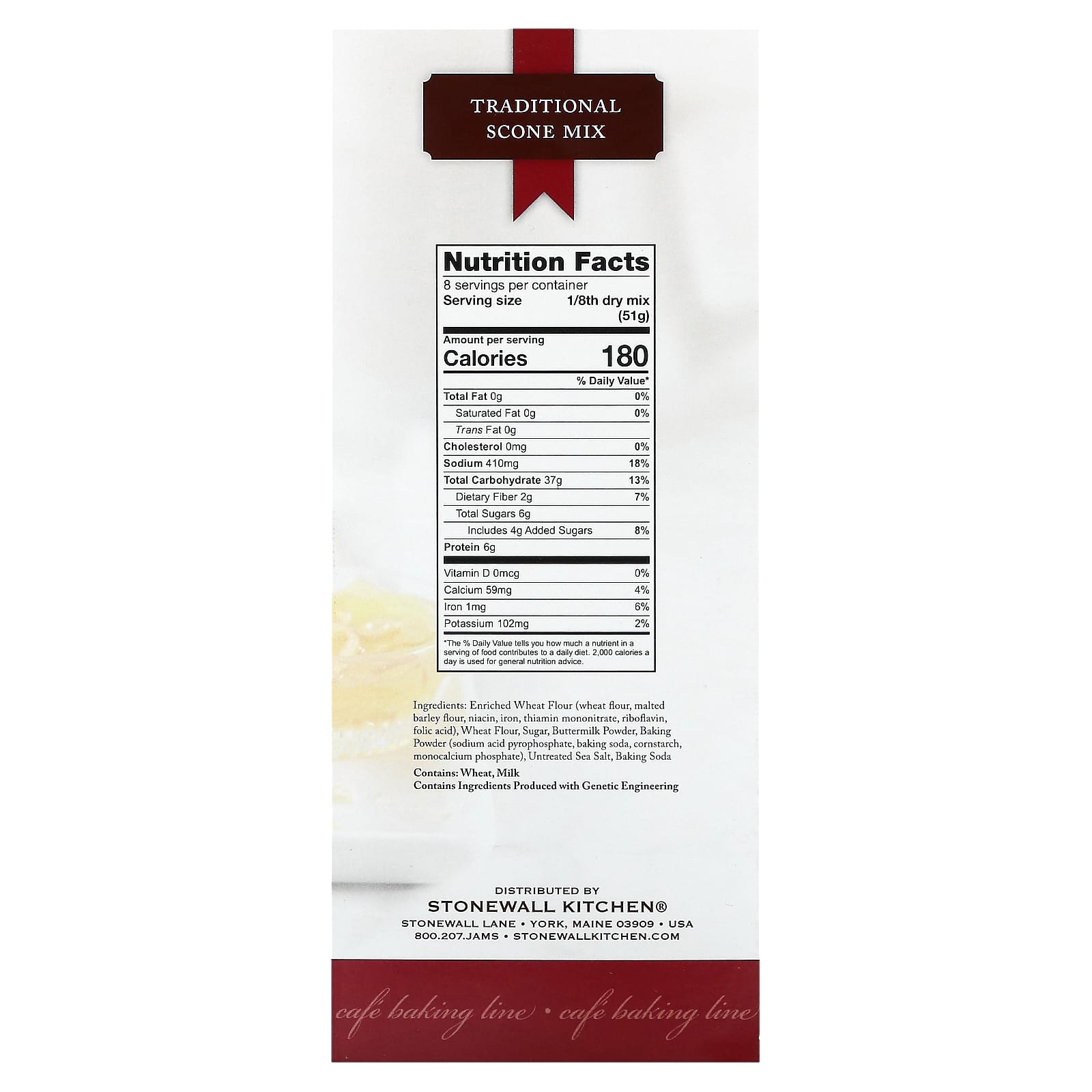 Stonewall Kitchen, Traditional Scone Mix, 14.37 oz (407 g) - Image 2