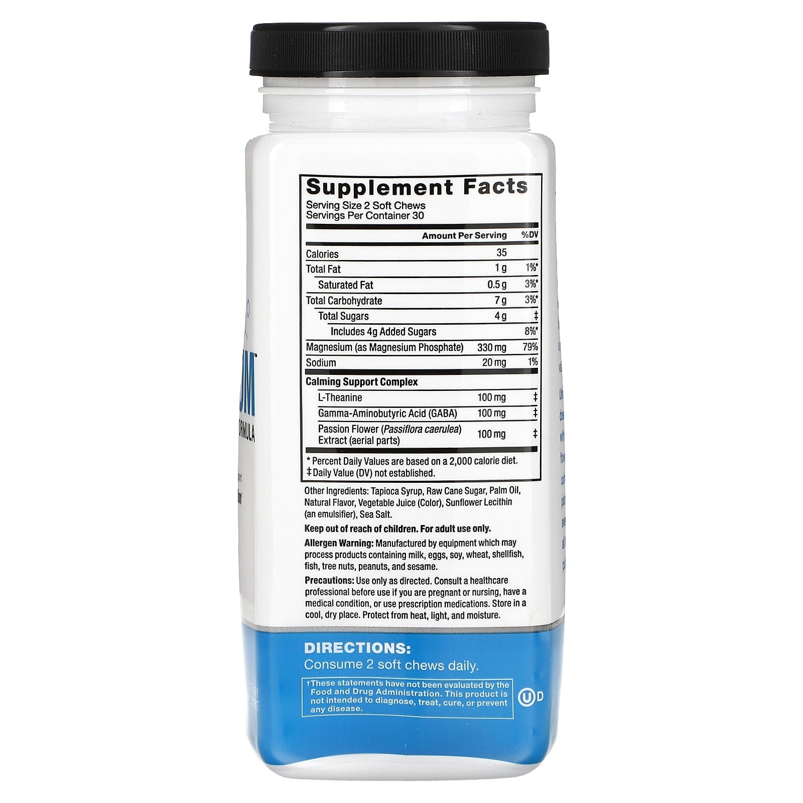 Ultimate Magnesium Supplement by Force Factor - 60 Soft Chews - Image 2