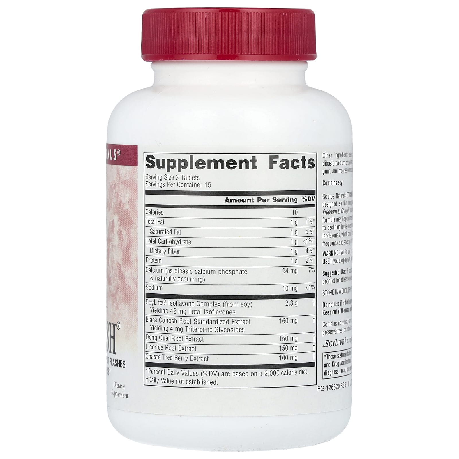 Source Naturals, Hot Flash®, 45 Tablets - Image 2