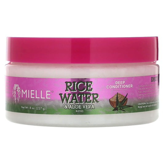 Mielle, Deep Conditioner, Rice Water & Aloe Vera Blend, 8 oz (227 g) - Image 1