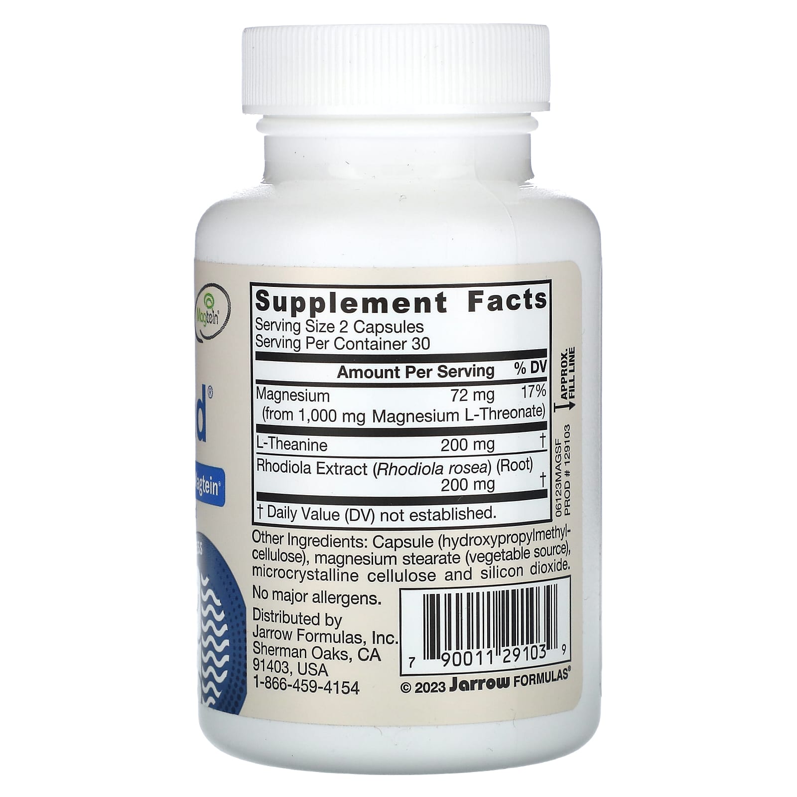 Jarrow Formulas MagMind Stress Resistance - 60 Veggie Capsules - Image 2