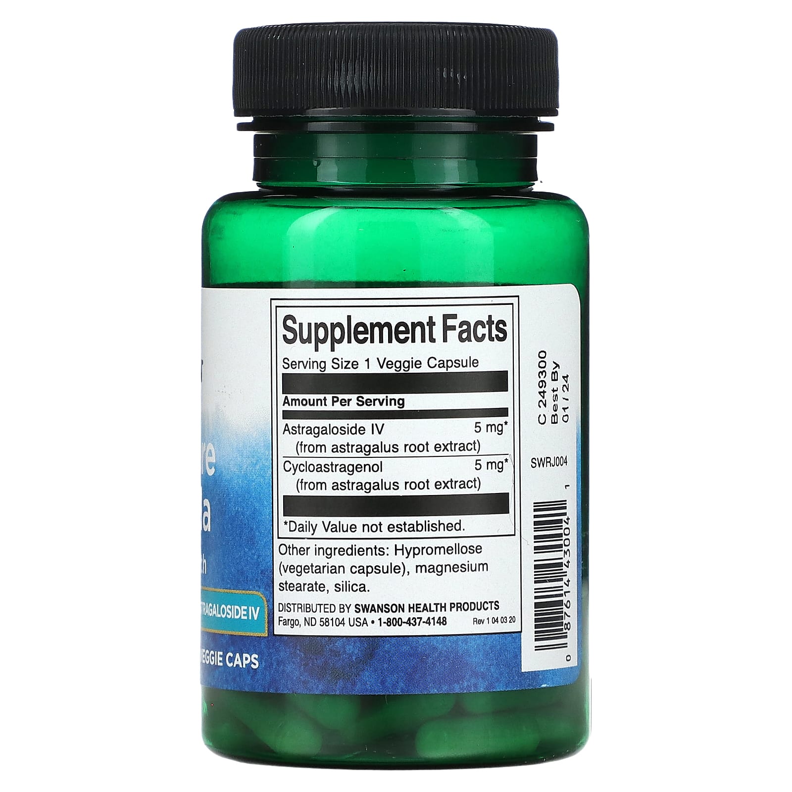 Swanson, Telomere Formula, 90 Veggie Caps - Image 2