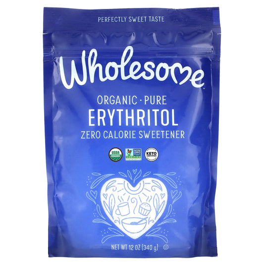 Wholesome Sweeteners, Organic-Pure Erythritol, Zero Calorie Sweetener, 12 oz (340 g) - Image 1
