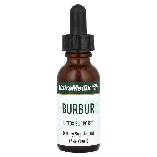 NutraMedix, Burbur, Detox Support, 1 fl oz (30 ml) - Image 1
