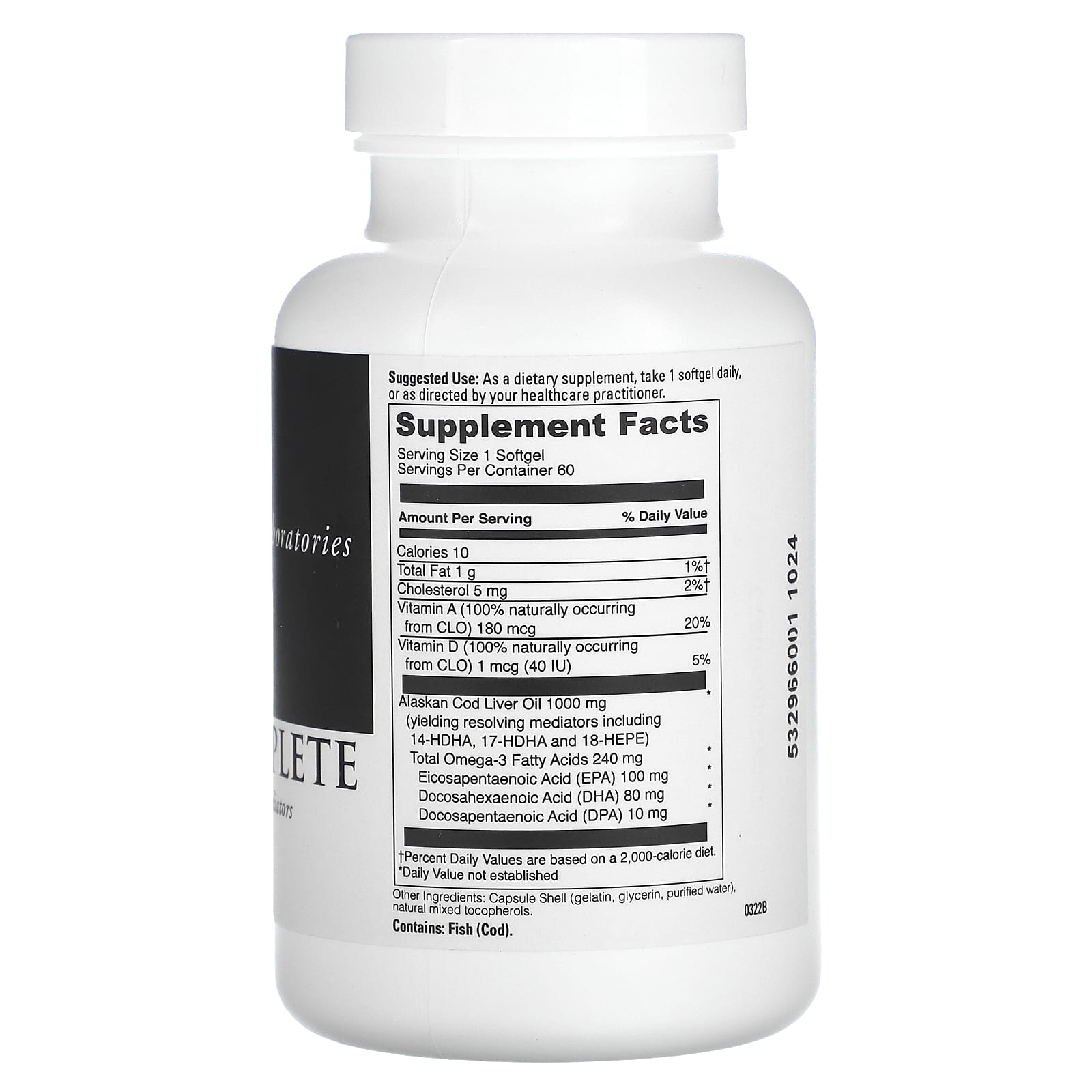 DaVinci Laboratories, SPM Complete, 60 Softgels
