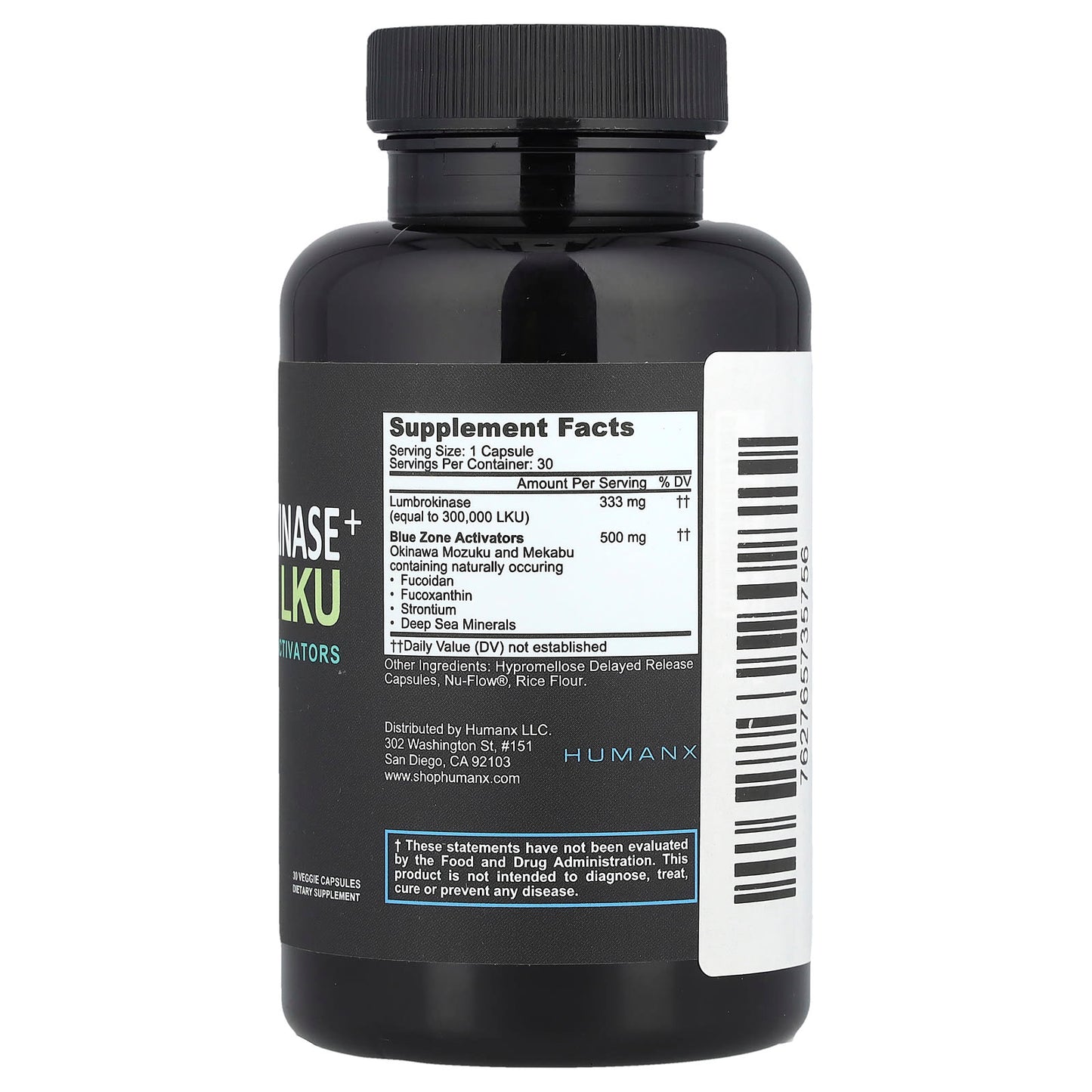 Lumbrokinase+ by Humanx: Delayed Release for Longevity - Image 2