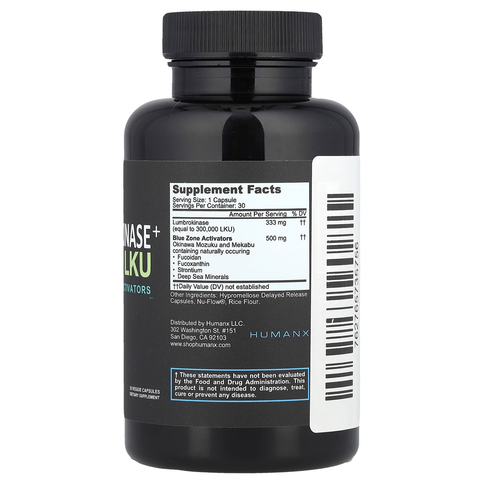 Lumbrokinase+ by Humanx: Delayed Release for Longevity - Image 2