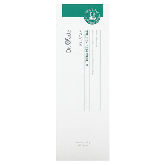 Dr. Oracle A-Thera Peeling Sticks for Glowing Skin, 10 Pieces - Image 1