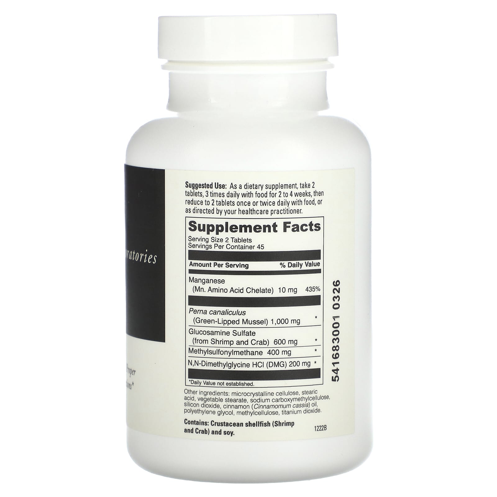 Support Joint Health with DaVinci Laboratories Perna Plus, 90 Tablets - Image 2