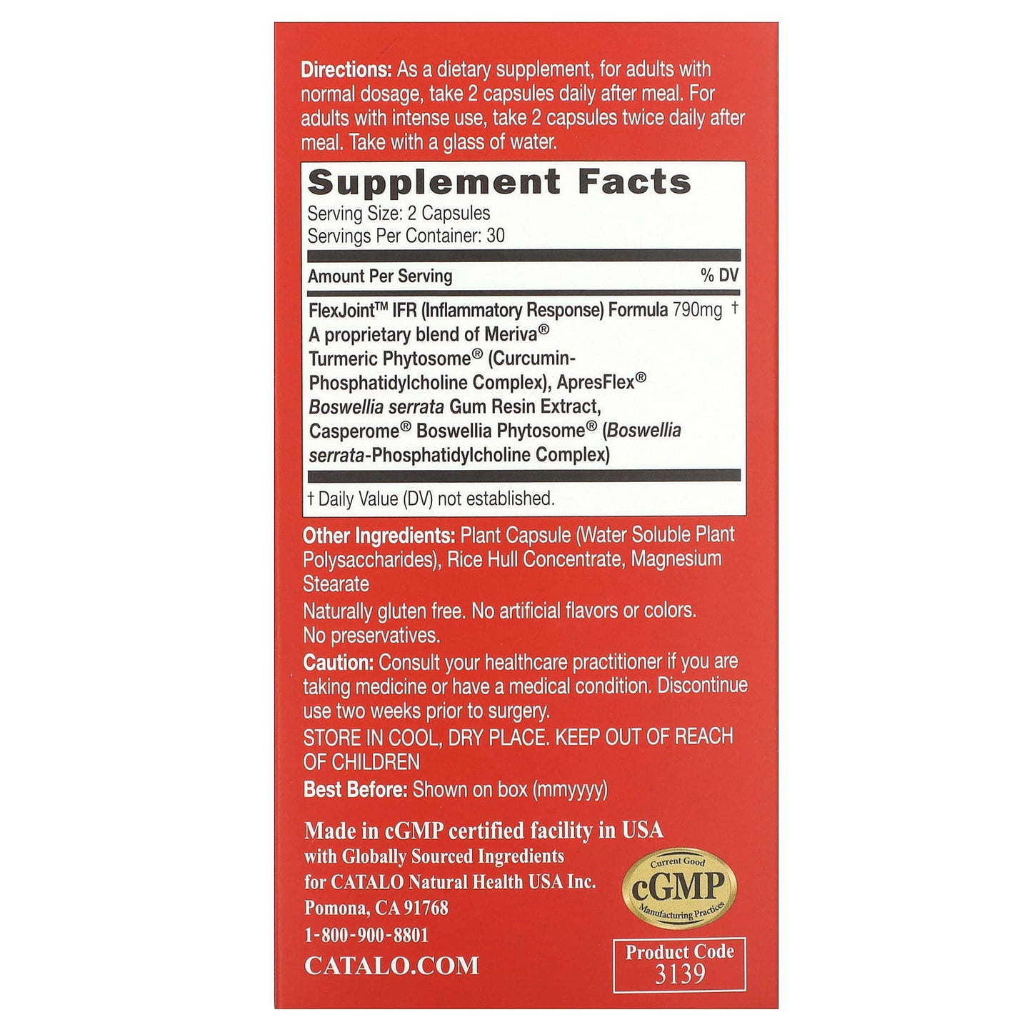 CATALO Extra Flexi Joint Supplement - Fast Acting Relief - Image 2
