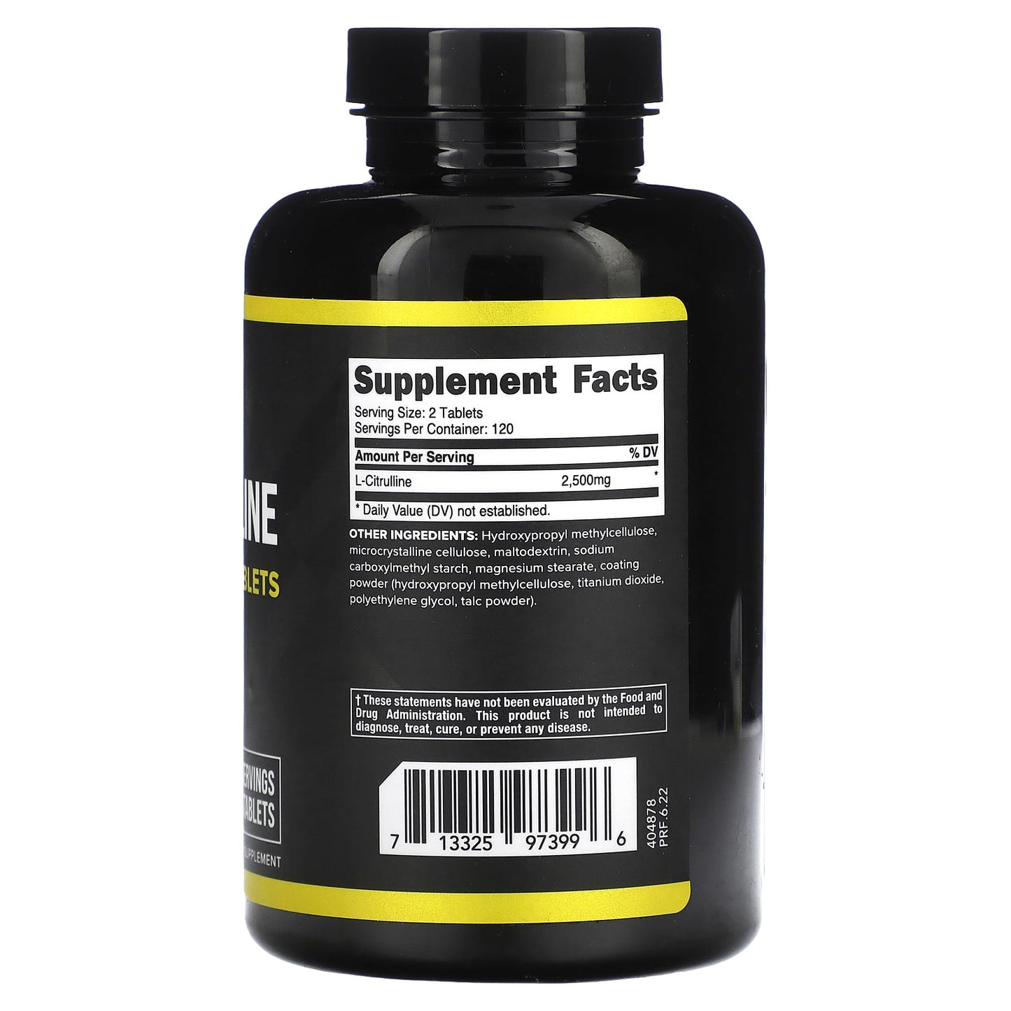 Primaforce, L-Citrulline, 240 Tablets (1,250 mg per Tablet) - Image 2