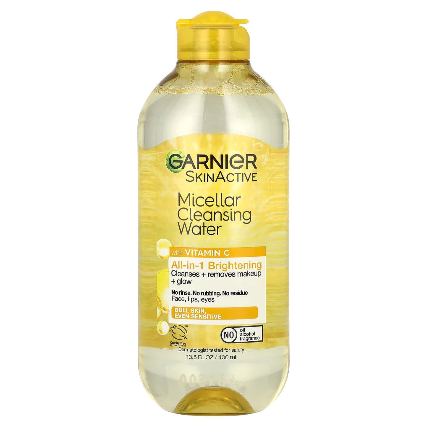 Micellar Cleansing Water with Vitamin C | All-in-1 Brightening Cleanser - Image 1