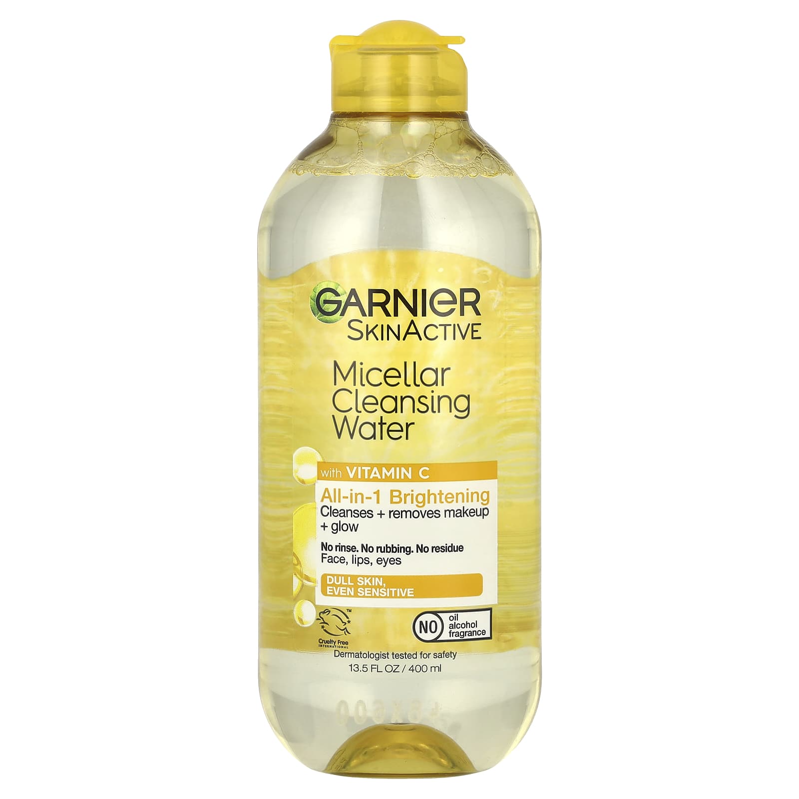 Micellar Cleansing Water with Vitamin C | All-in-1 Brightening Cleanser - Image 1