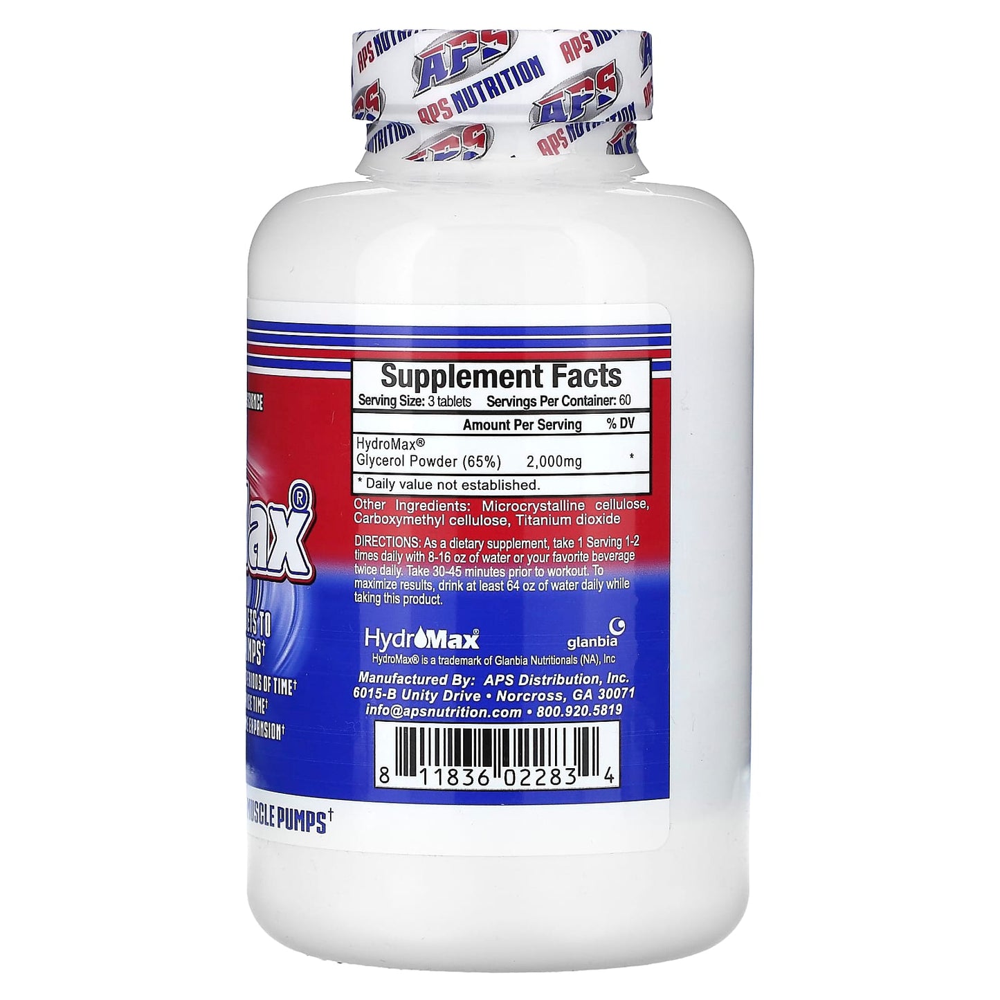 Unlock Massive Pumps with APS HydroMax 180 Tabs - 65% Glycerol - Image 2
