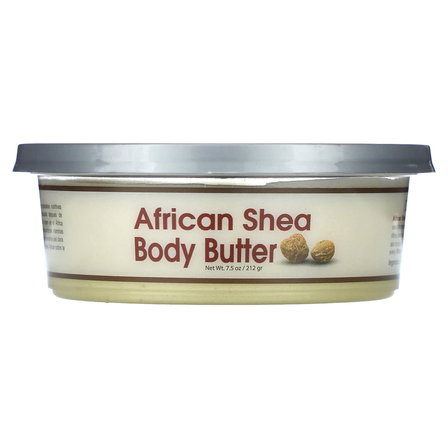 Okay Pure Naturals, African Shea Butter For Skin & Hair, White Smooth, 7.5 oz (212 g) - Image 2