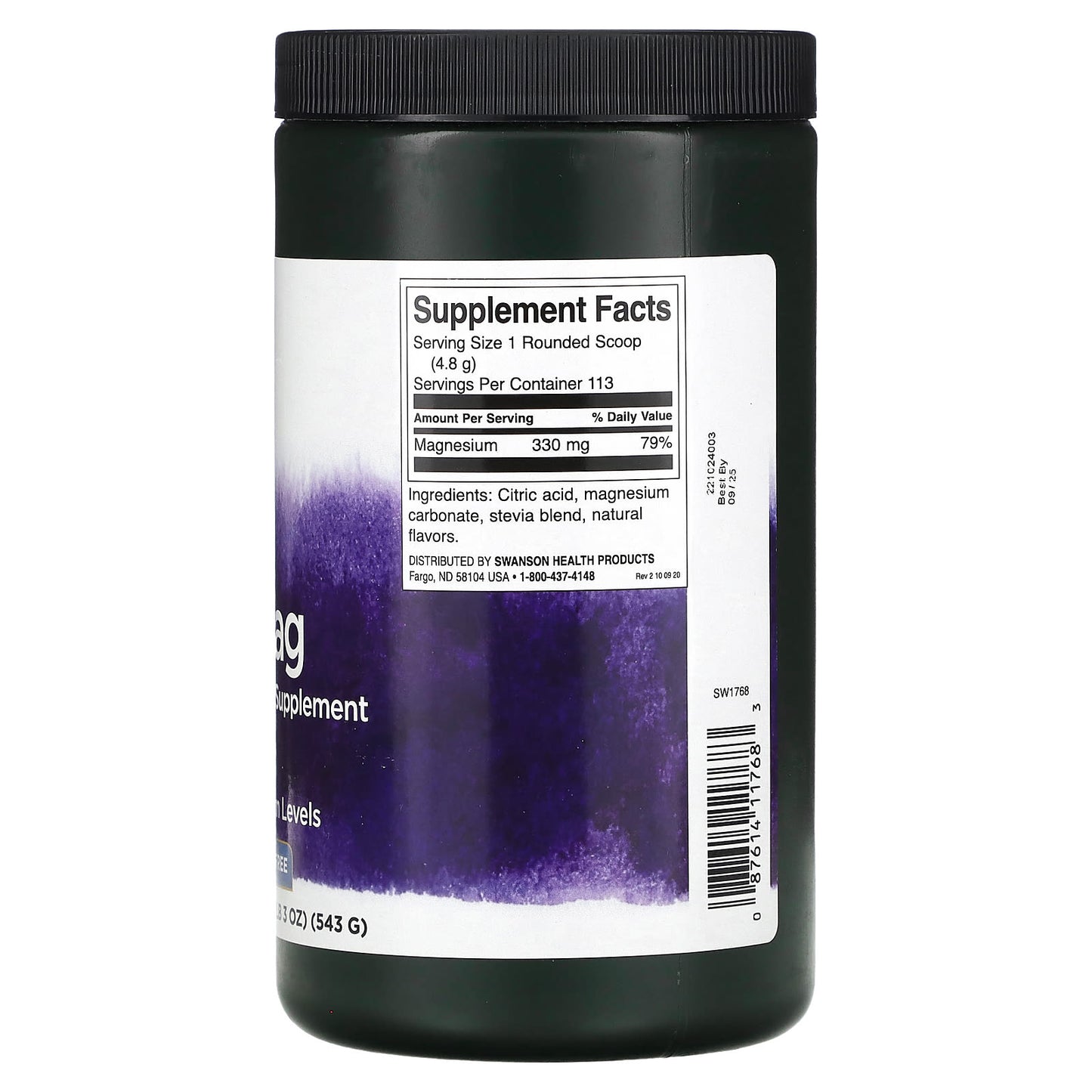 Swanson, Mellow Mag, Strawberry Kiwi, 19 oz (543 g) - Image 2
