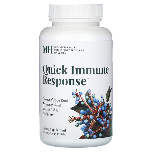 Michael's Health, Quick Immune Response, 120 Vegetarian Tablets - Image 1