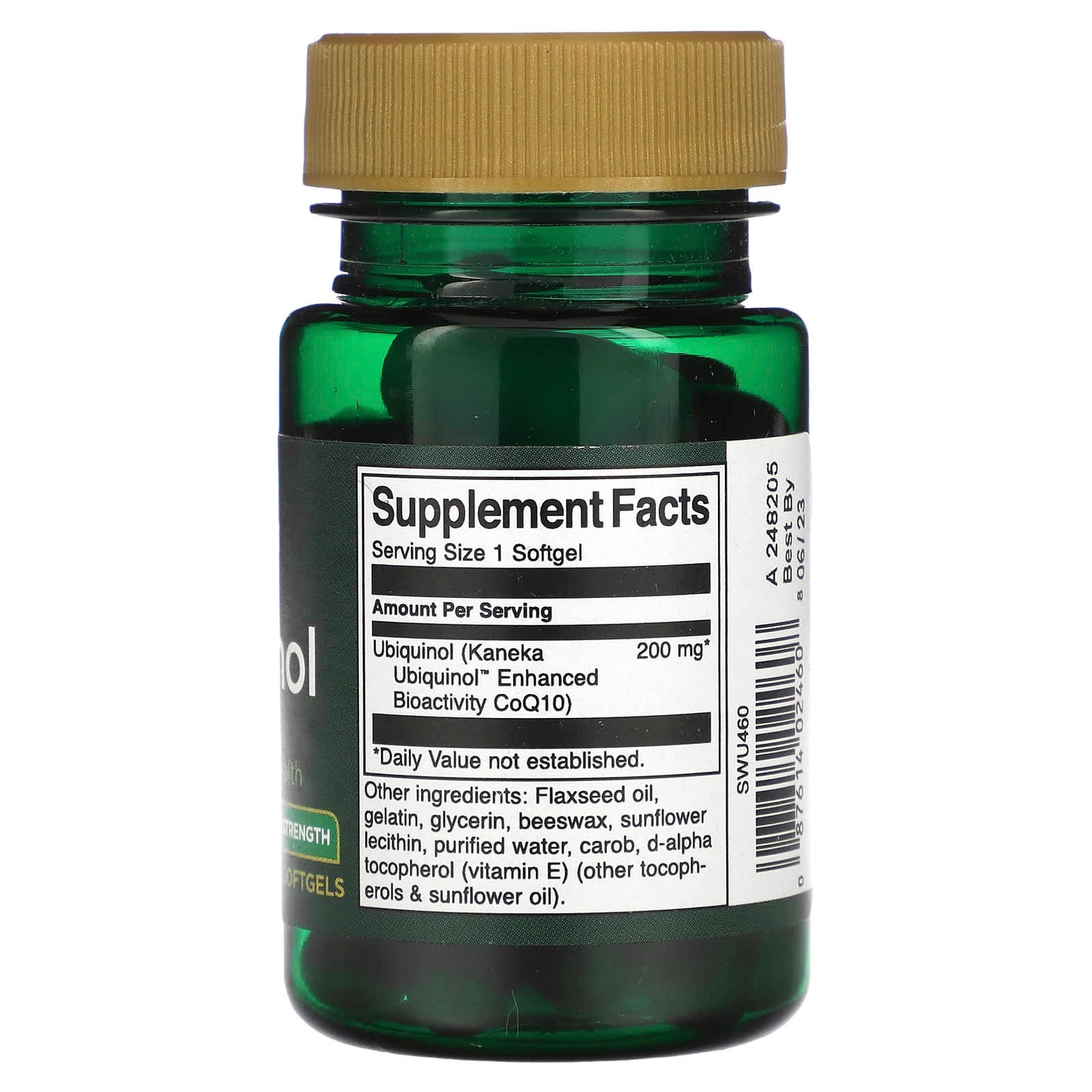 Swanson, Ubiquinol, Maximum Strength, 200 mg, 30 Softgels - Image 2
