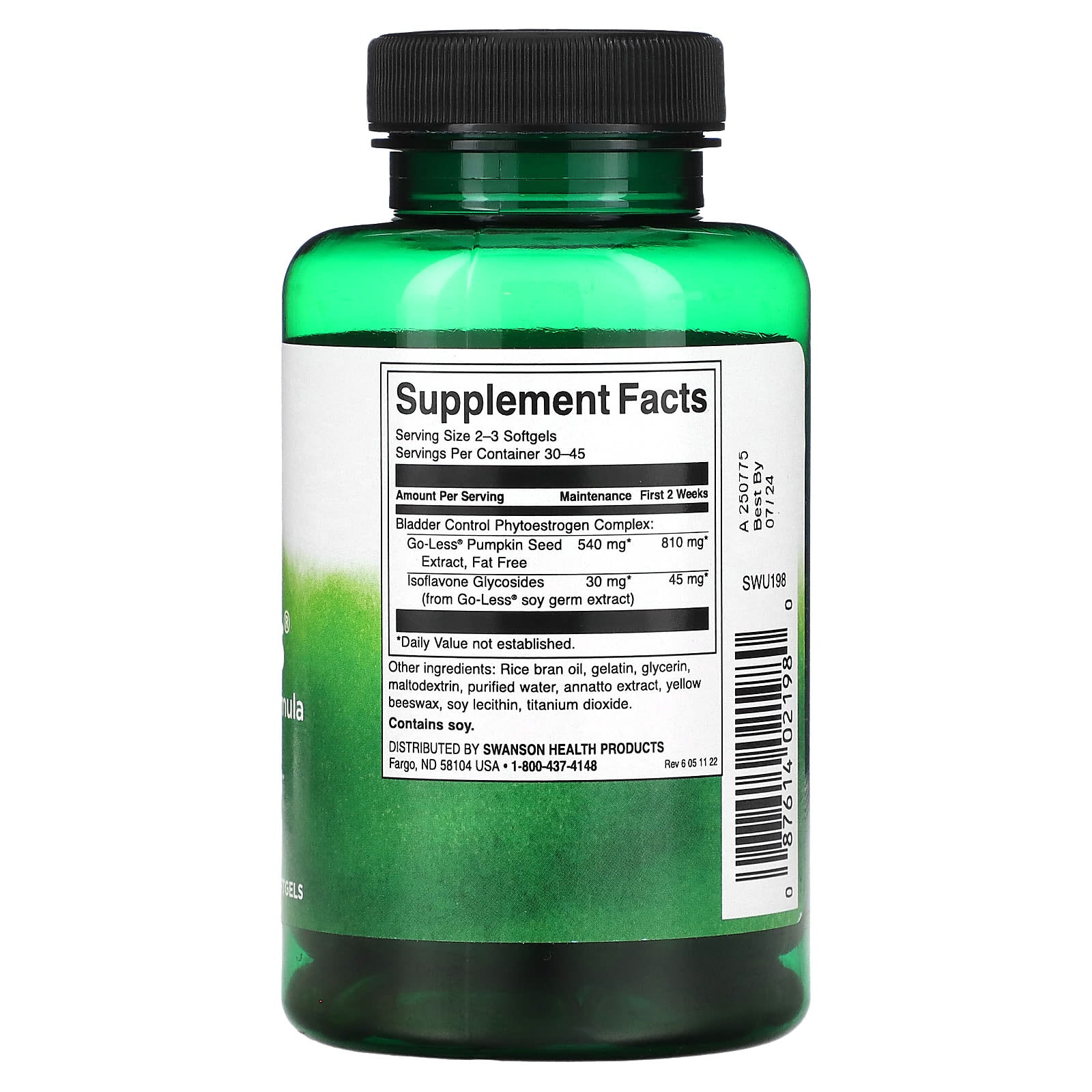 Swanson, Go-Less, 90 Softgels - Image 2