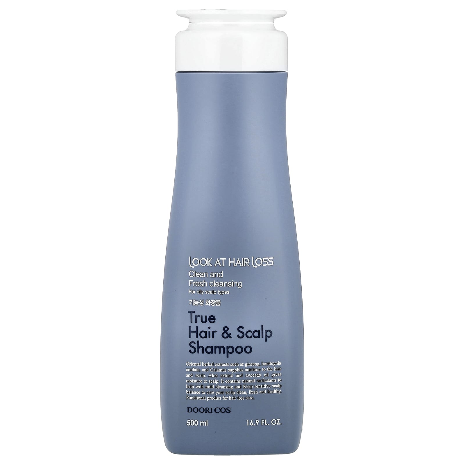 True Hair & Scalp Shampoo for Oily Scalp - Natural Hair Loss Care - Image 1