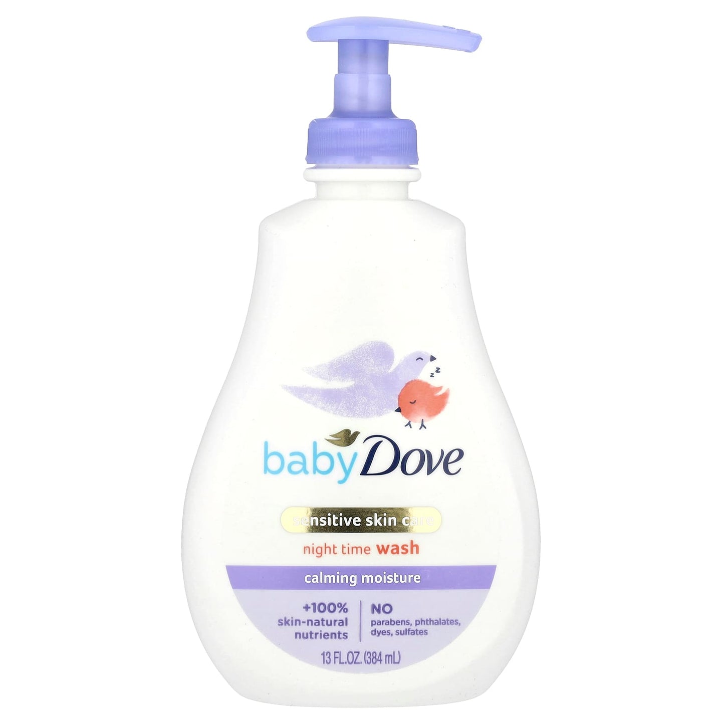 Dove Baby Sensitive Skin Calming Night Time Wash 13 fl oz - Image 1