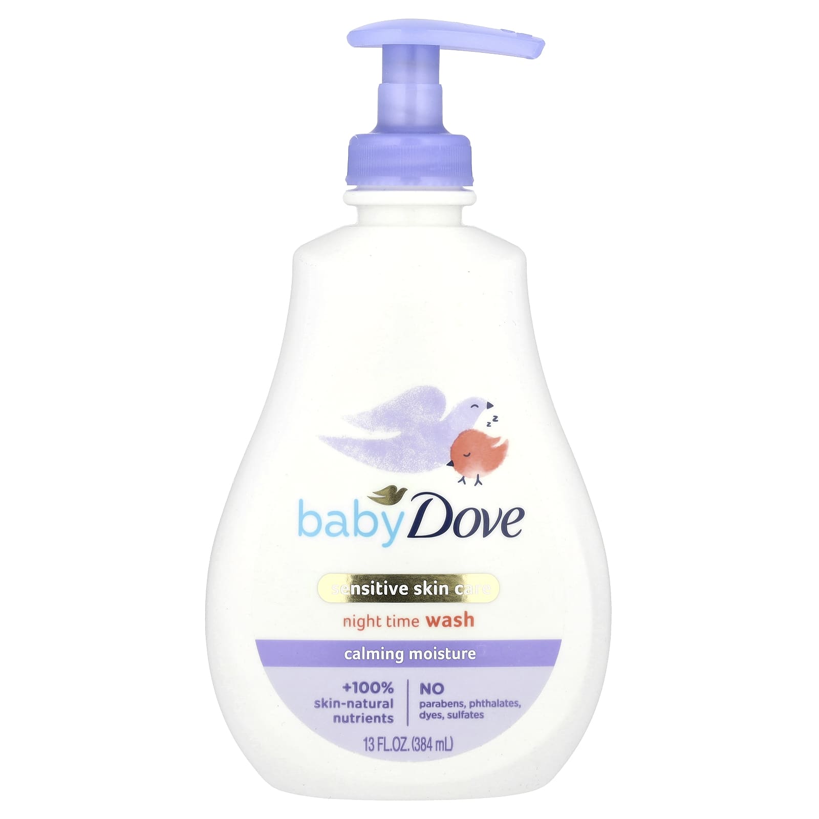 Dove Baby Sensitive Skin Calming Night Time Wash 13 fl oz - Image 1