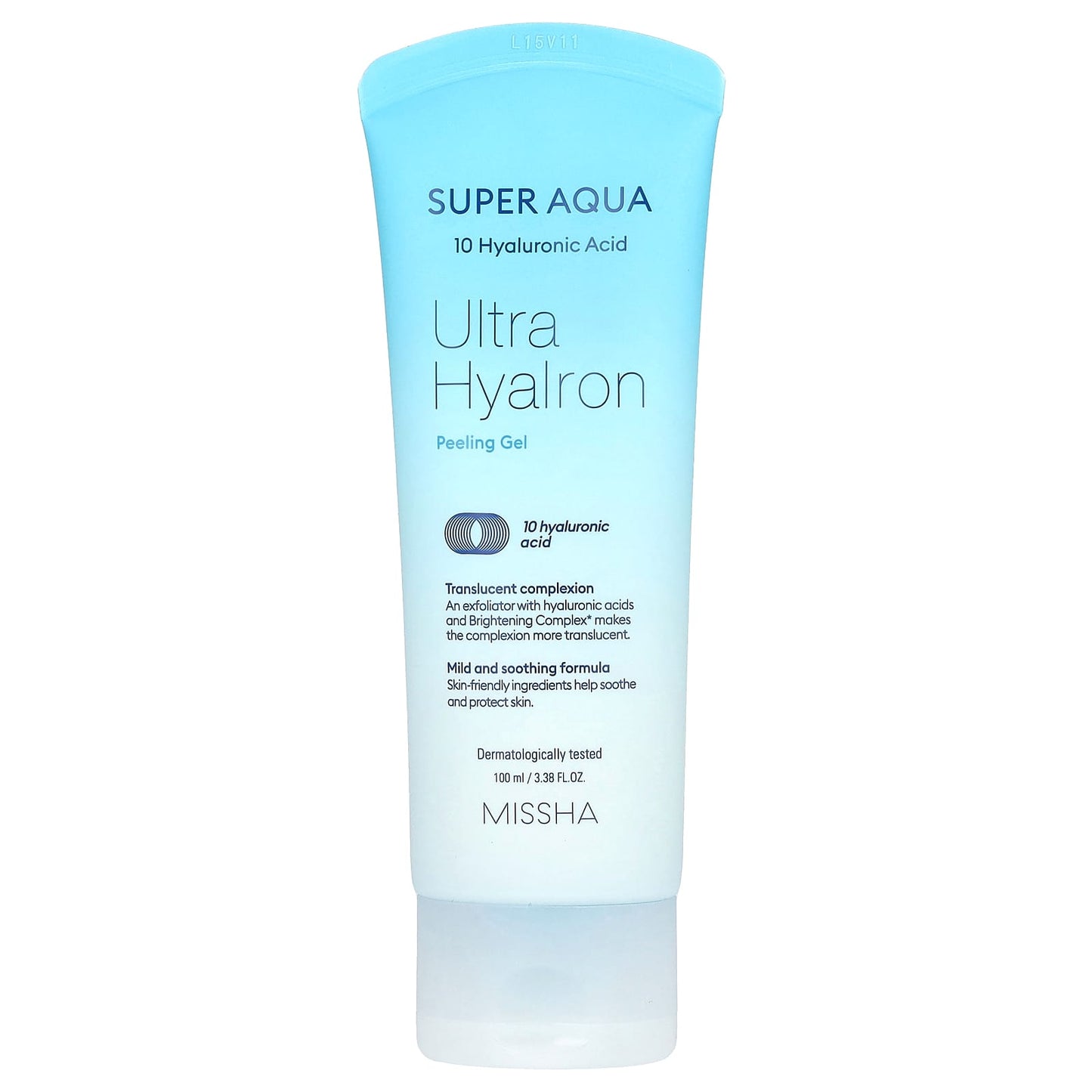 Missha, Super Aqua, Ultra Hyalron Peeling Gel,  3.38 fl oz (100 ml) - Image 1