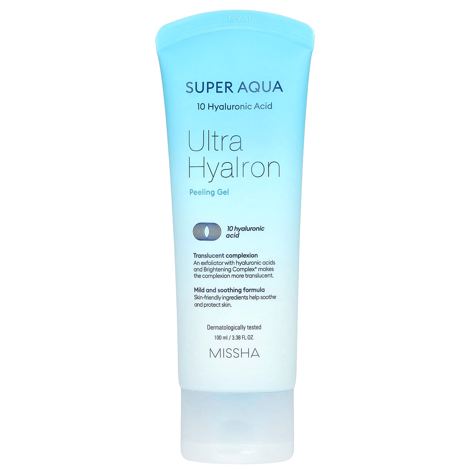 Missha, Super Aqua, Ultra Hyalron Peeling Gel,  3.38 fl oz (100 ml) - Image 1