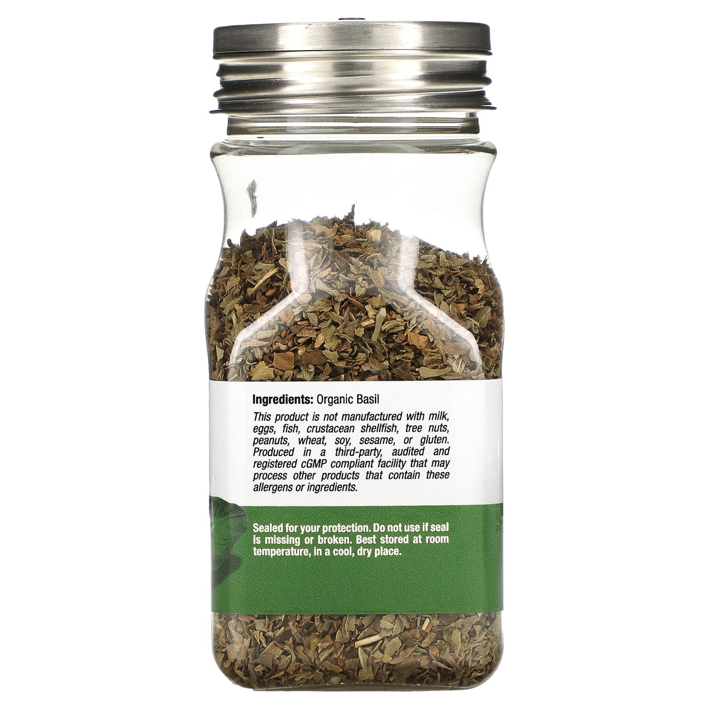 California Gold Nutrition Organic Basil Leaves, 0.82 oz - Non-GMO & Gluten-Free - Image 2