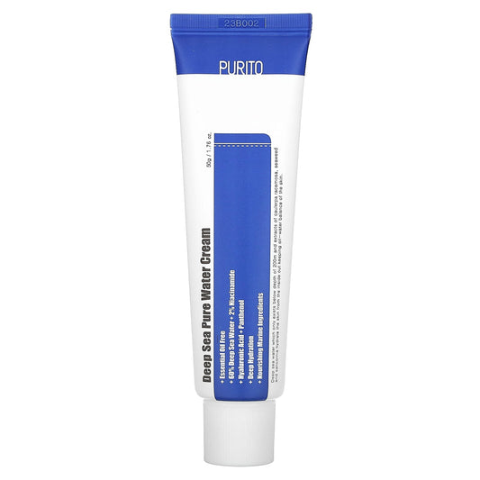 Purito, Deep Sea Pure Water Cream, 1.76 fl oz (50 g) - Image 1