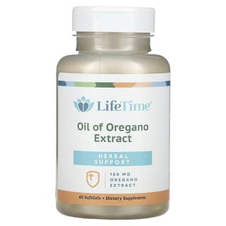 LifeTime Vitamins Oil of Oregano Extract 150mg, 60 Softgels
