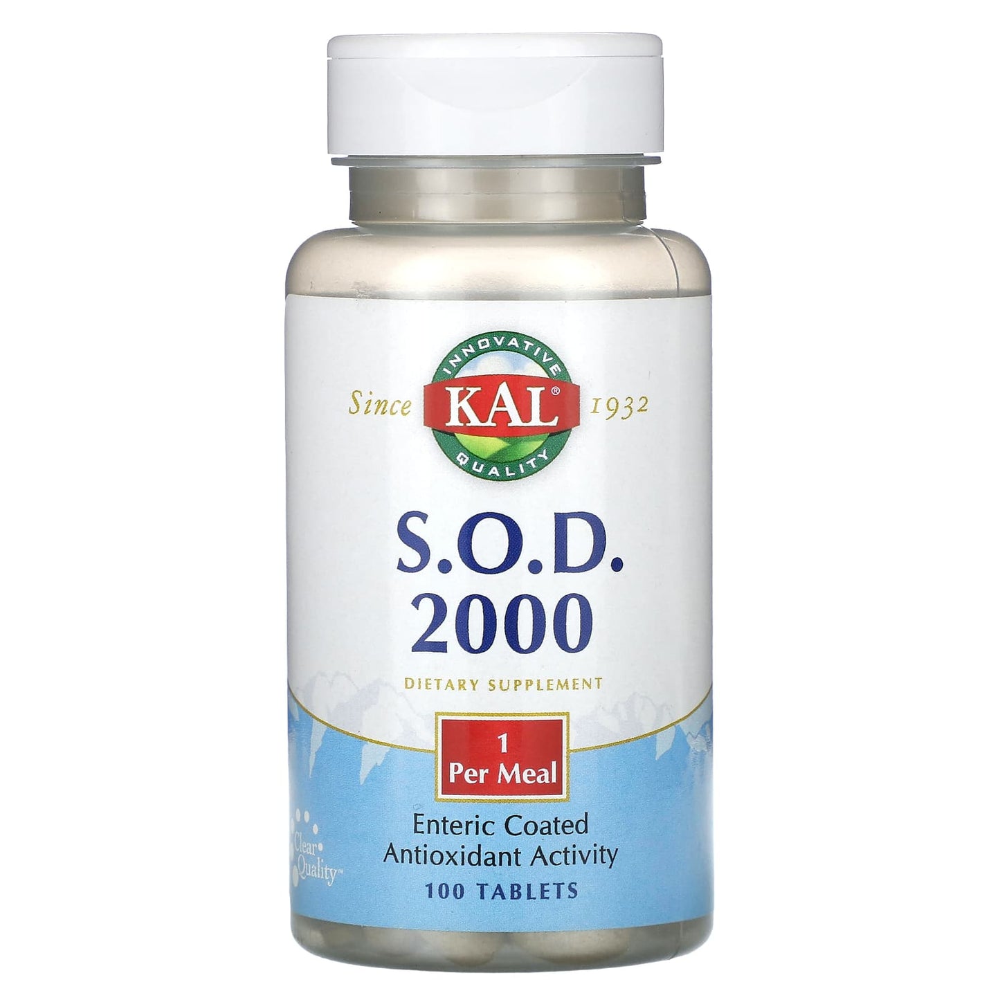KAL S.O.D. 2000 - Antioxidant Supplement for Maximum Health - Image 1