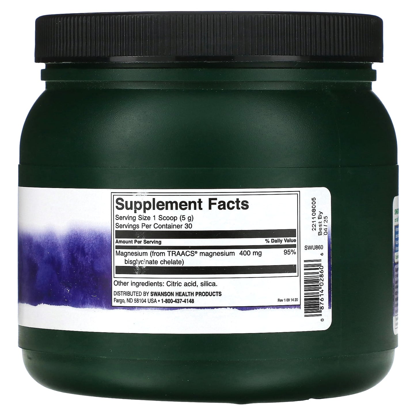 Swanson, Albion, Magnesium Glycinate Powder, 5.3 oz (150 g) - Image 2