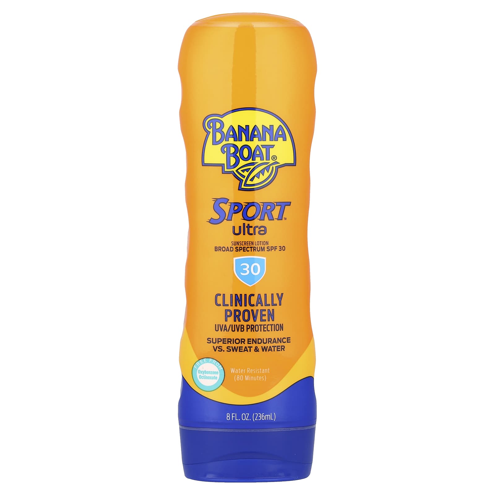 Banana Boat Sport Ultra Sunscreen Lotion, SPF 30, 8 fl oz - Image 1