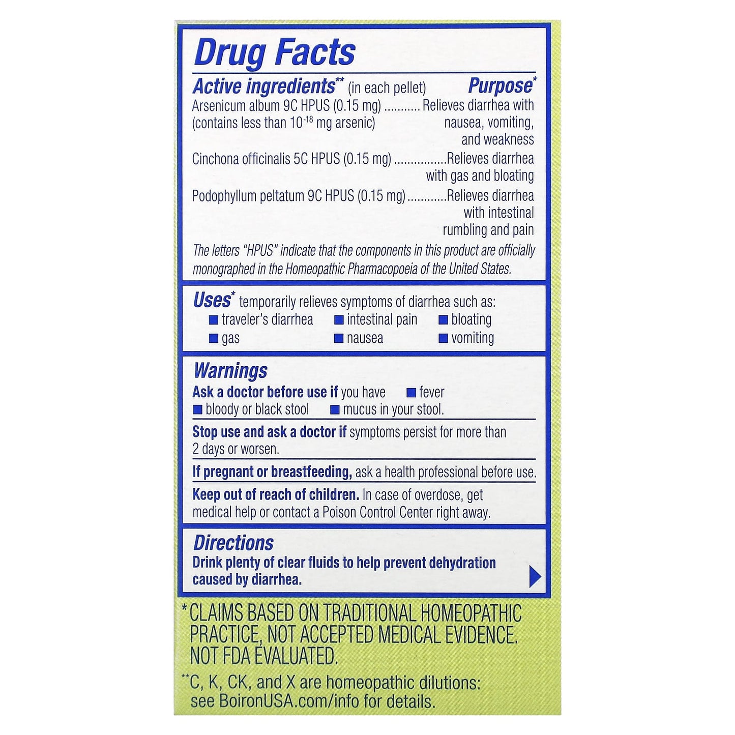 Boiron Diaralia On The Go, Fast Relief for Diarrhea & Stomach Issues - Image 2