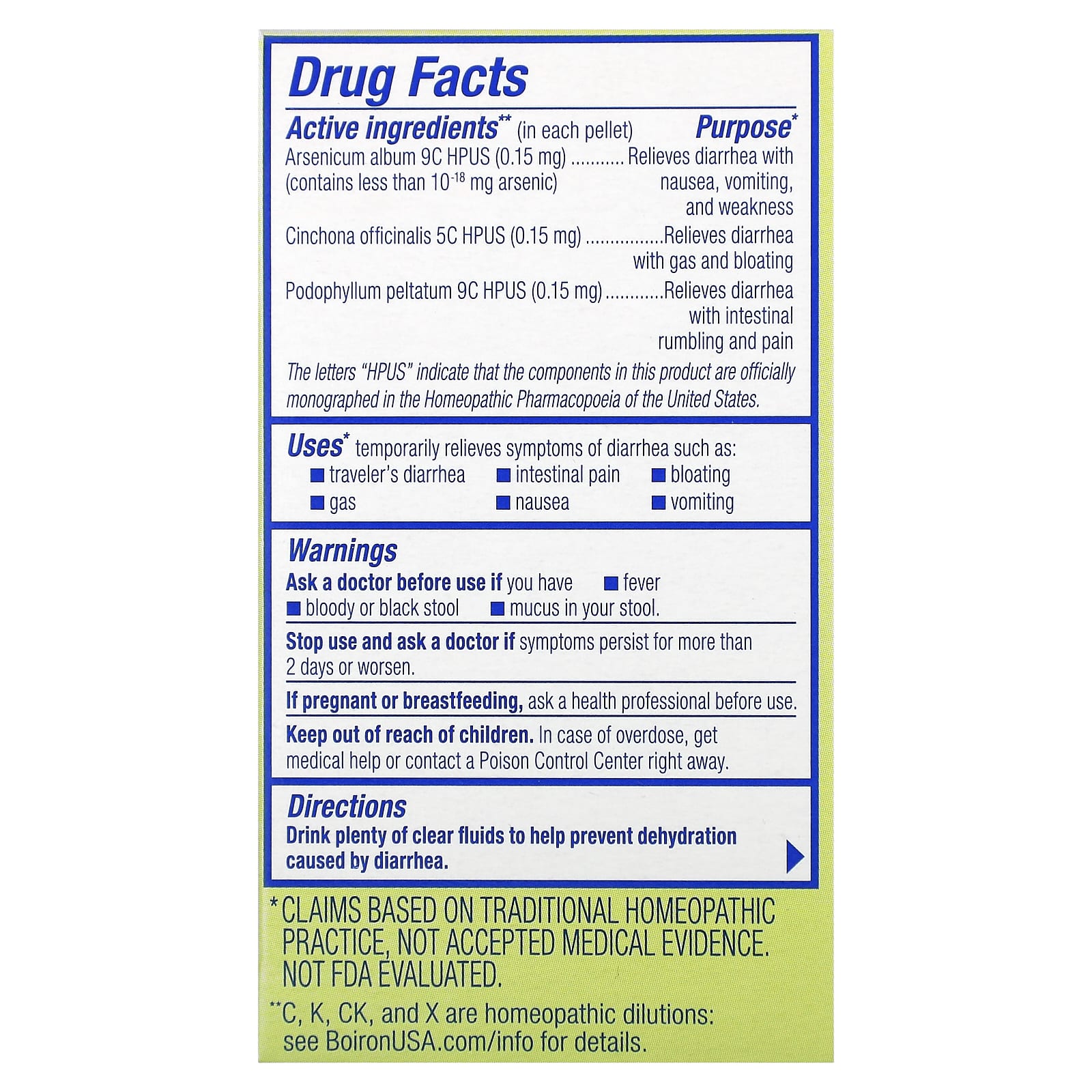 Boiron Diaralia On The Go, Fast Relief for Diarrhea & Stomach Issues - Image 2