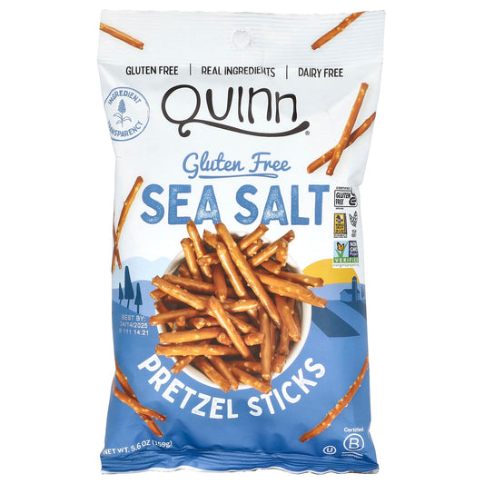 Quinn Snacks, Pretzel Sticks, Sea Salt, 5.6 oz (159 g) - Image 1
