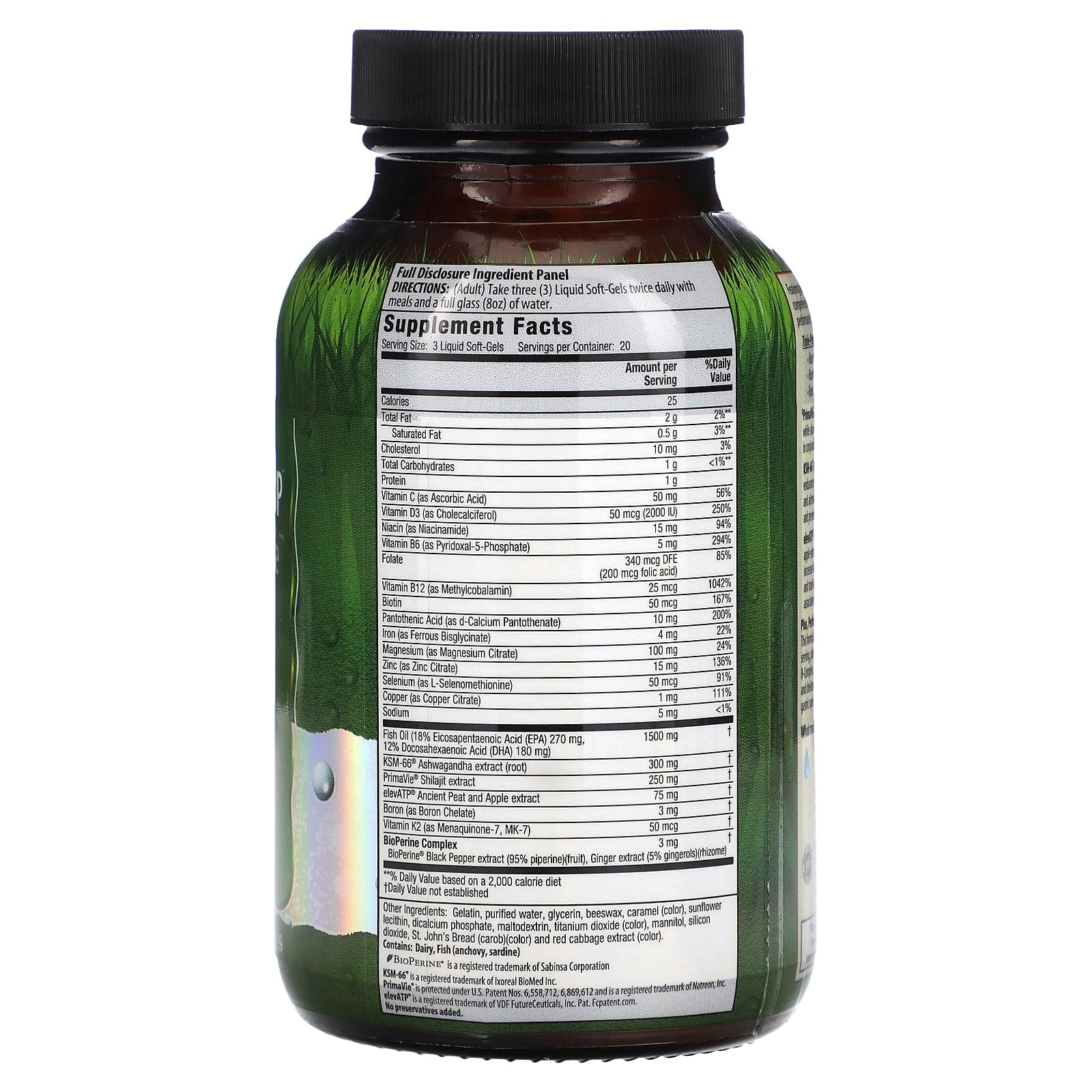 Boost Testosterone & Size with Irwin Naturals Liquid Softgels - Image 2