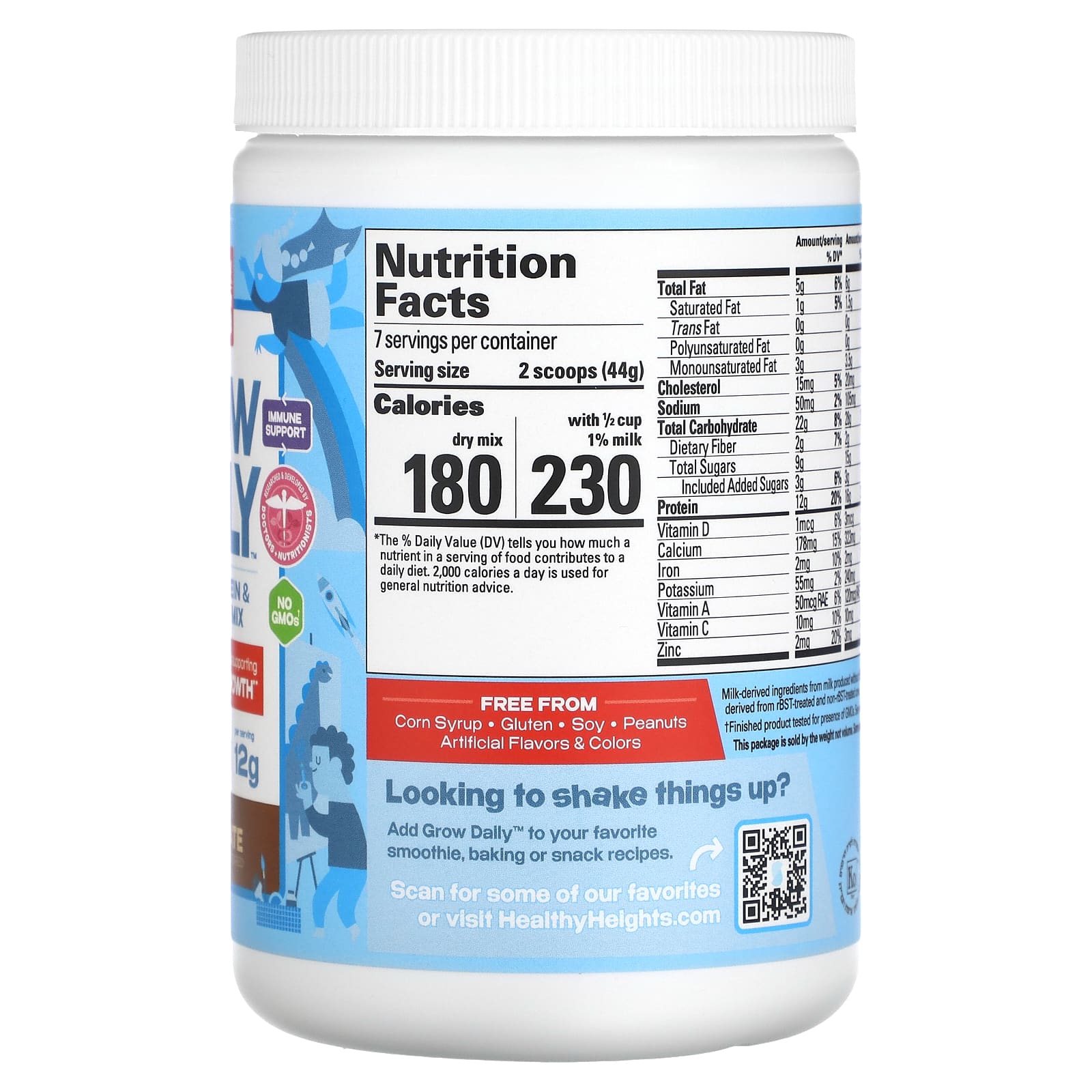 Healthy Growth for Kids with Delicious Chocolate Whey Protein Mix - Image 2