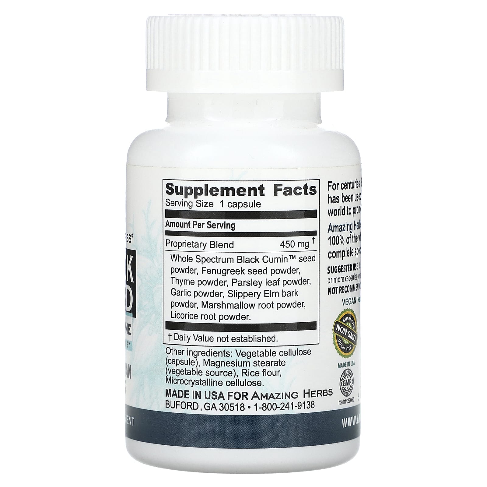 Black Seed Supplement - Natural Wellness & Immunity Boost - Image 2