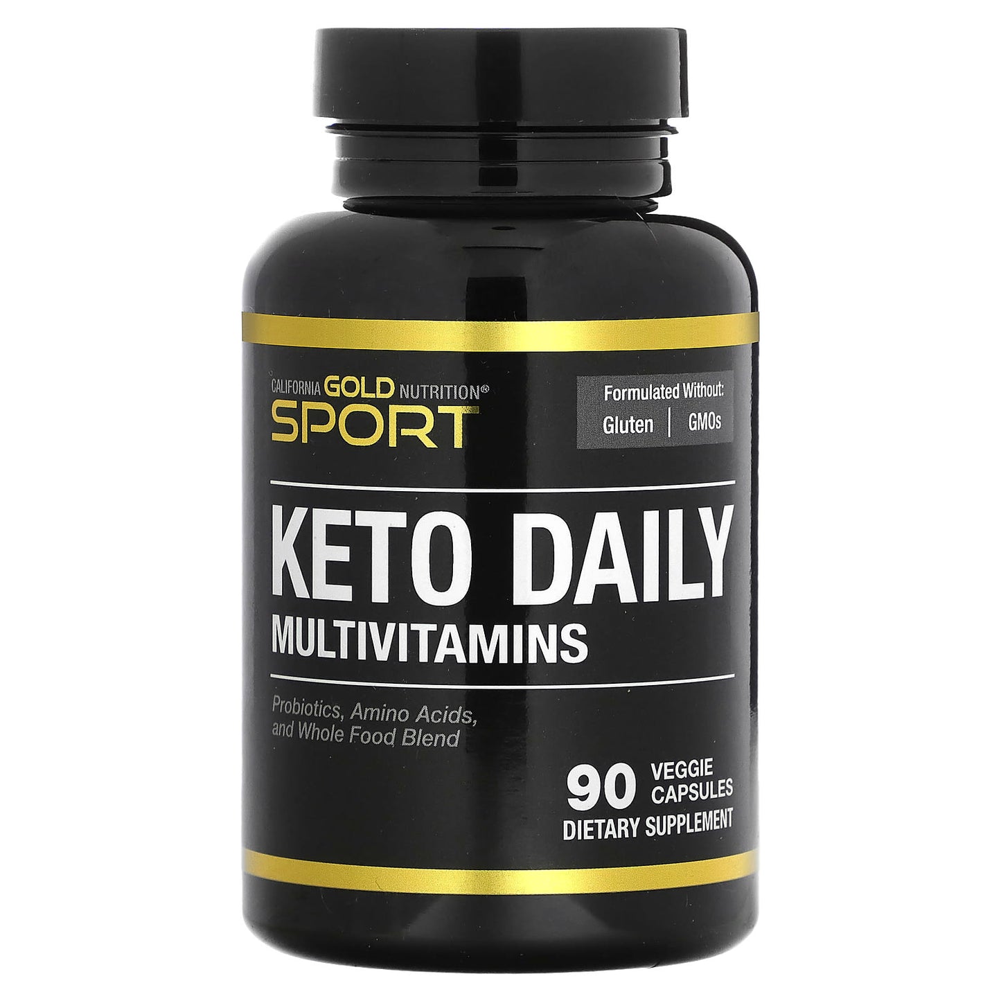 California Gold Nutrition Keto Daily Multivitamins with Green Tea & Biotin - Image 1