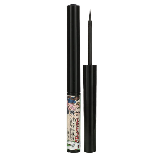 theBalm Cosmetics, Schwing, Liquid Eyeliner, Black, 0.05 fl oz (1.7 ml) - Image 1