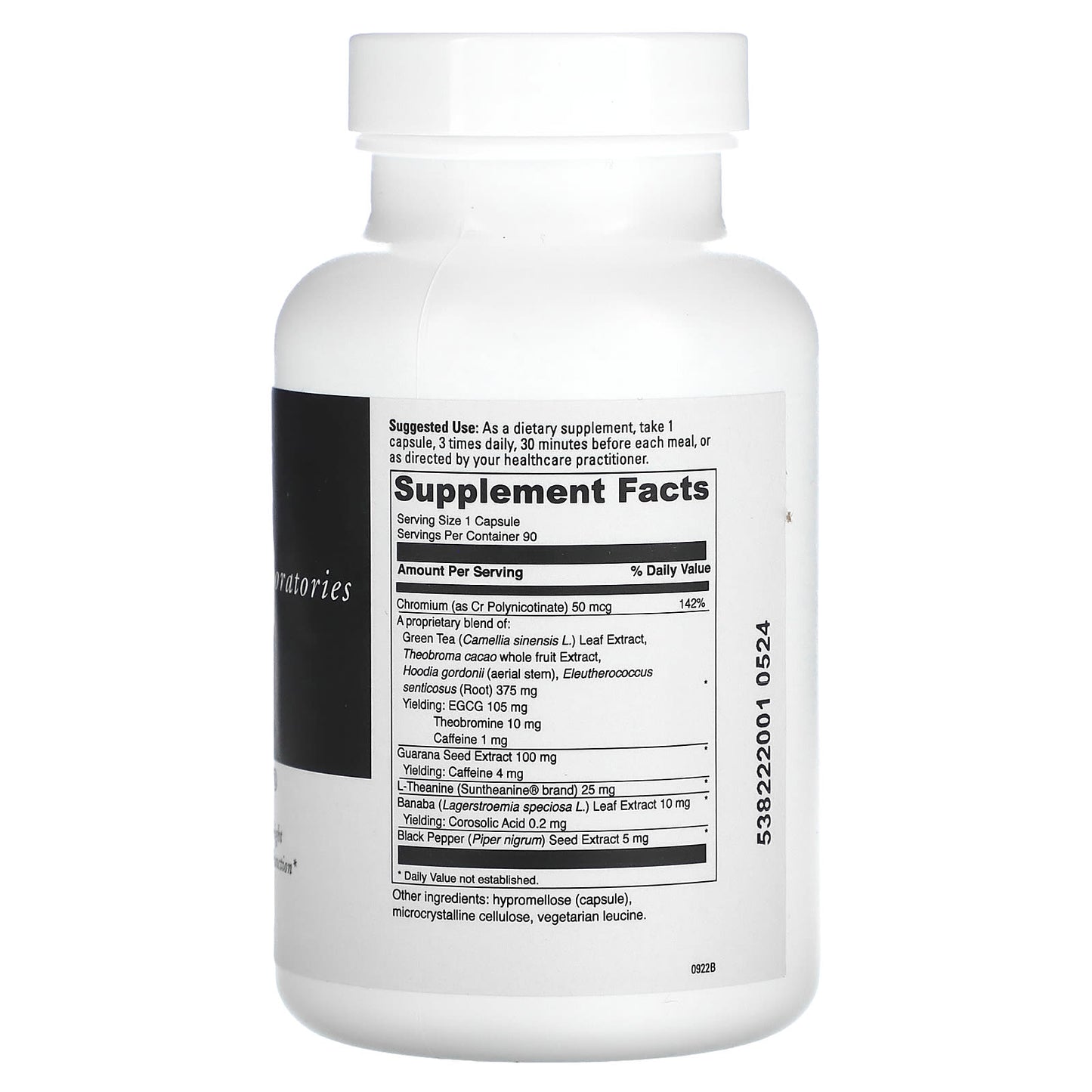 DaVinci Laboratories Thermoset Weight Management Supplement 90 Capsules - Image 2