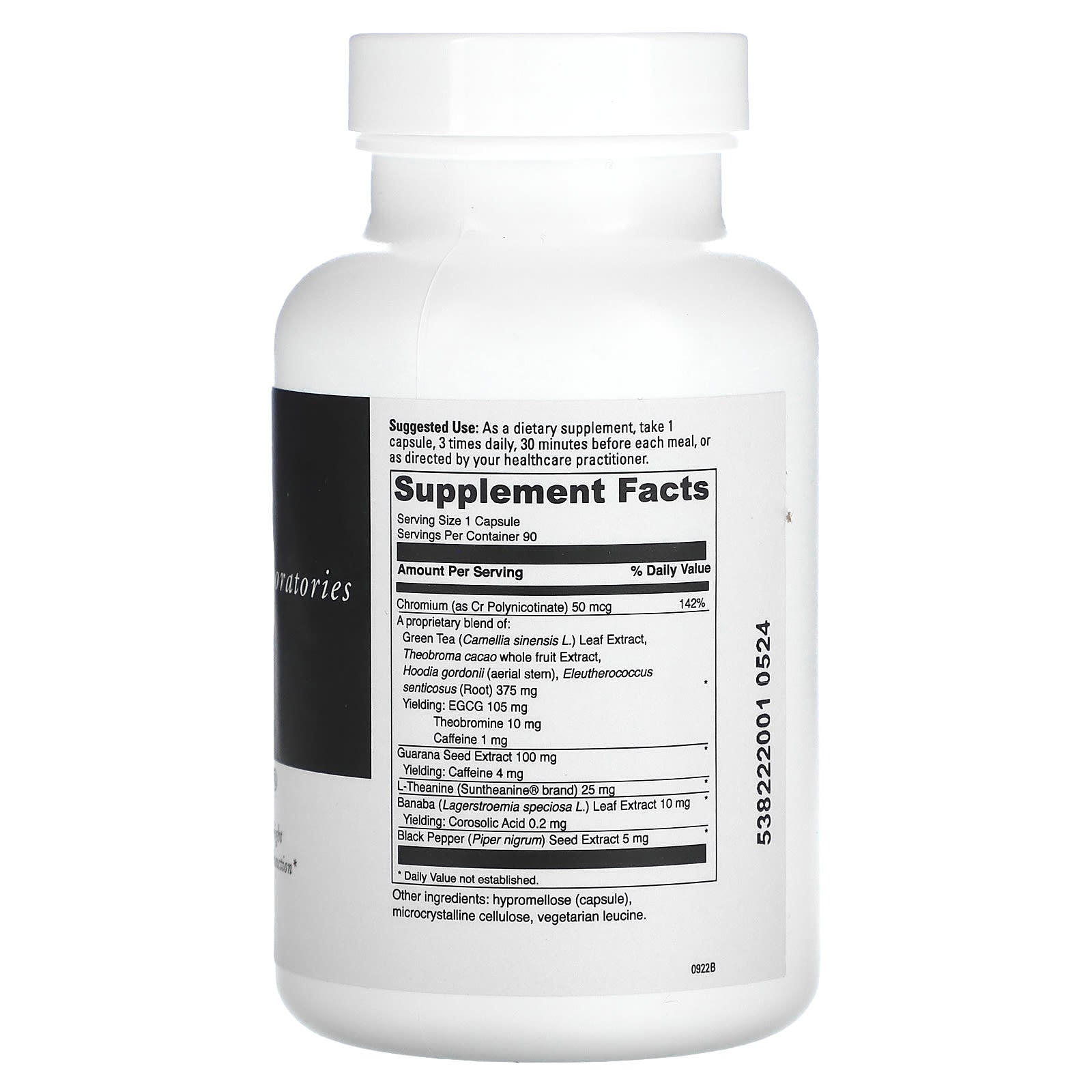 DaVinci Laboratories Thermoset Weight Management Supplement 90 Capsules - Image 2