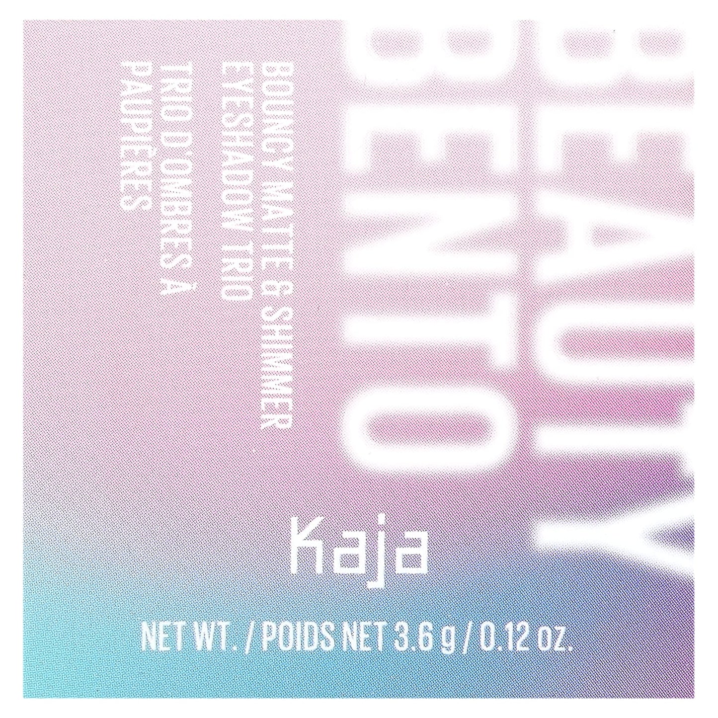 Kaja Eyeshadow Trio - Chocolate Dahlia, Bouncy Matte & Shimmer - Image 2