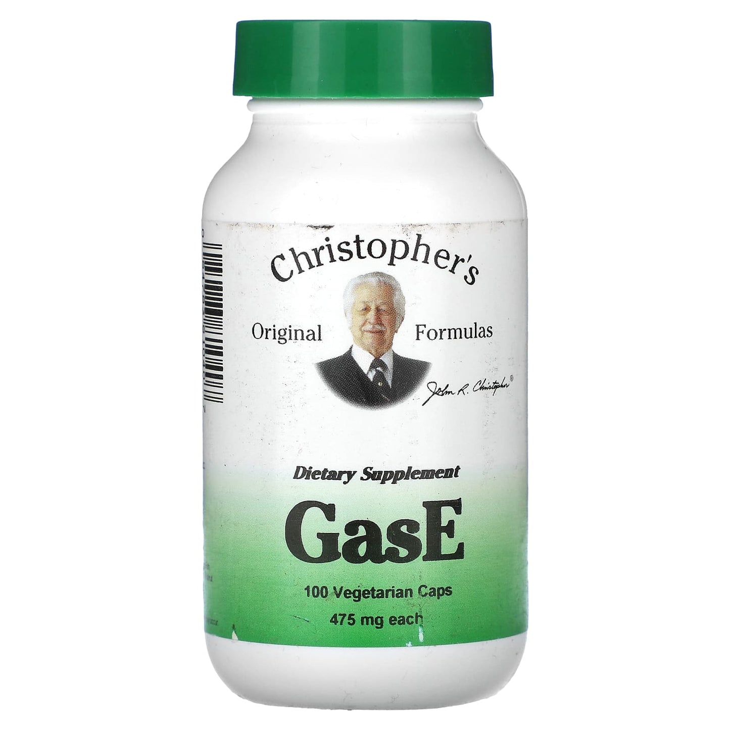 Digestive Support with Christopher's Original Formulas GasE 100 Caps - Image 1