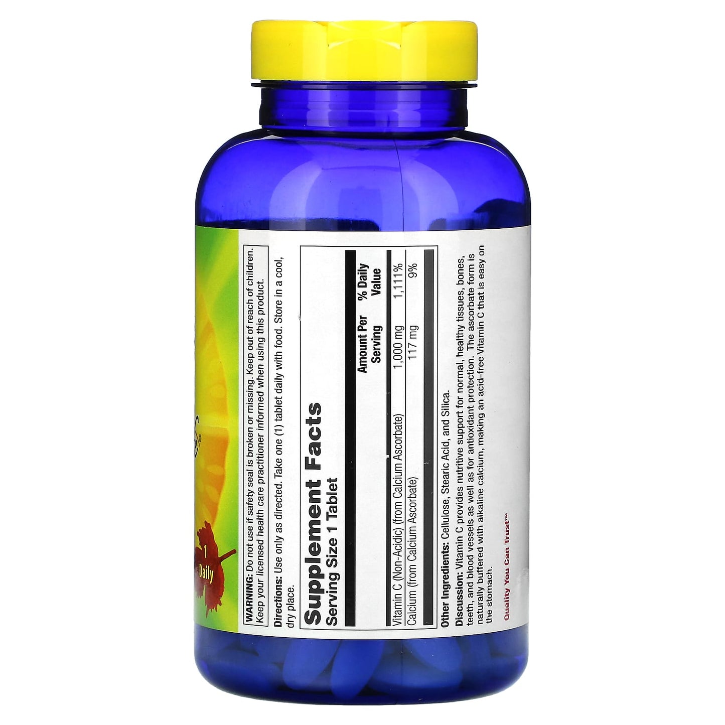 Nature's Life, C-1,000 Ascorbate, 250 Tablets - Image 2