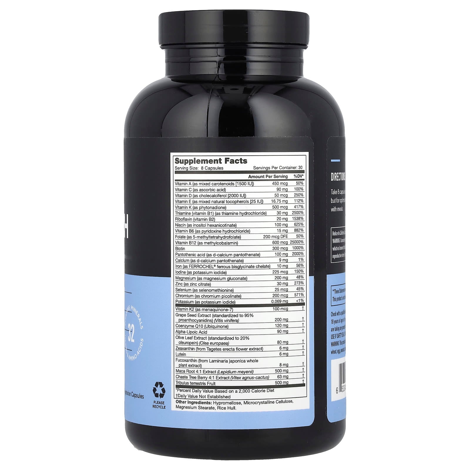 Legion Athletics, Triumph, Women's Sport Multivitamin, 240 Vegetarian Capsules - Image 2