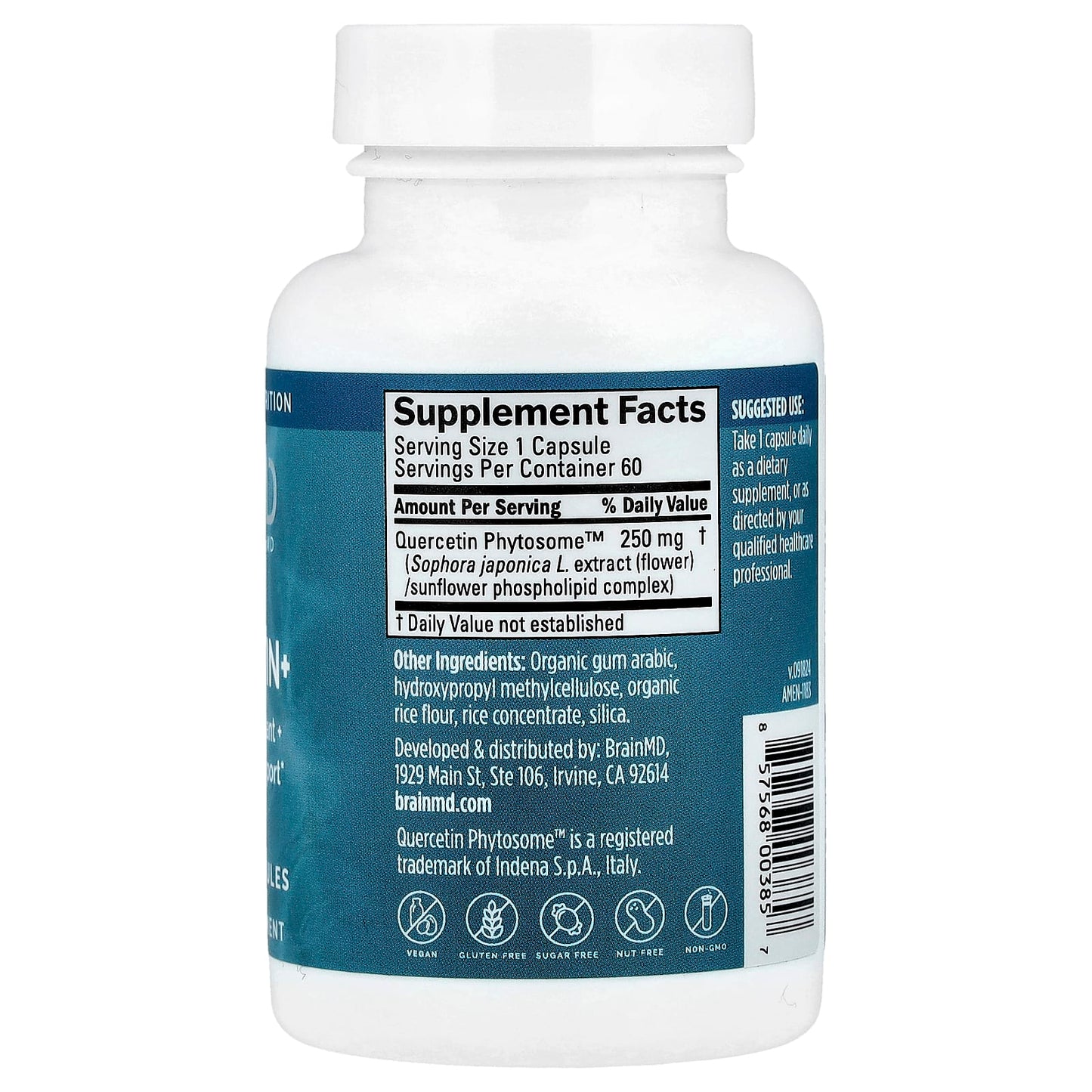 BrainMD QuercetinPlus: Boost Energy & Immune Function Naturally - Image 2